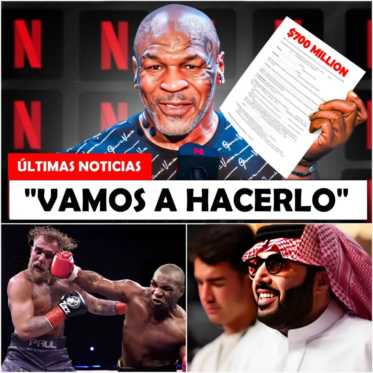 ÚLTIMAS NOTICIAS Mike Tyson acaba de ACEPTAR la revancha con Jake