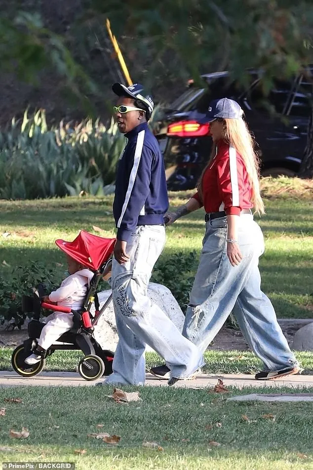 Rihanna And A$ap Rocky Put On A United Front During Family Day At La ...