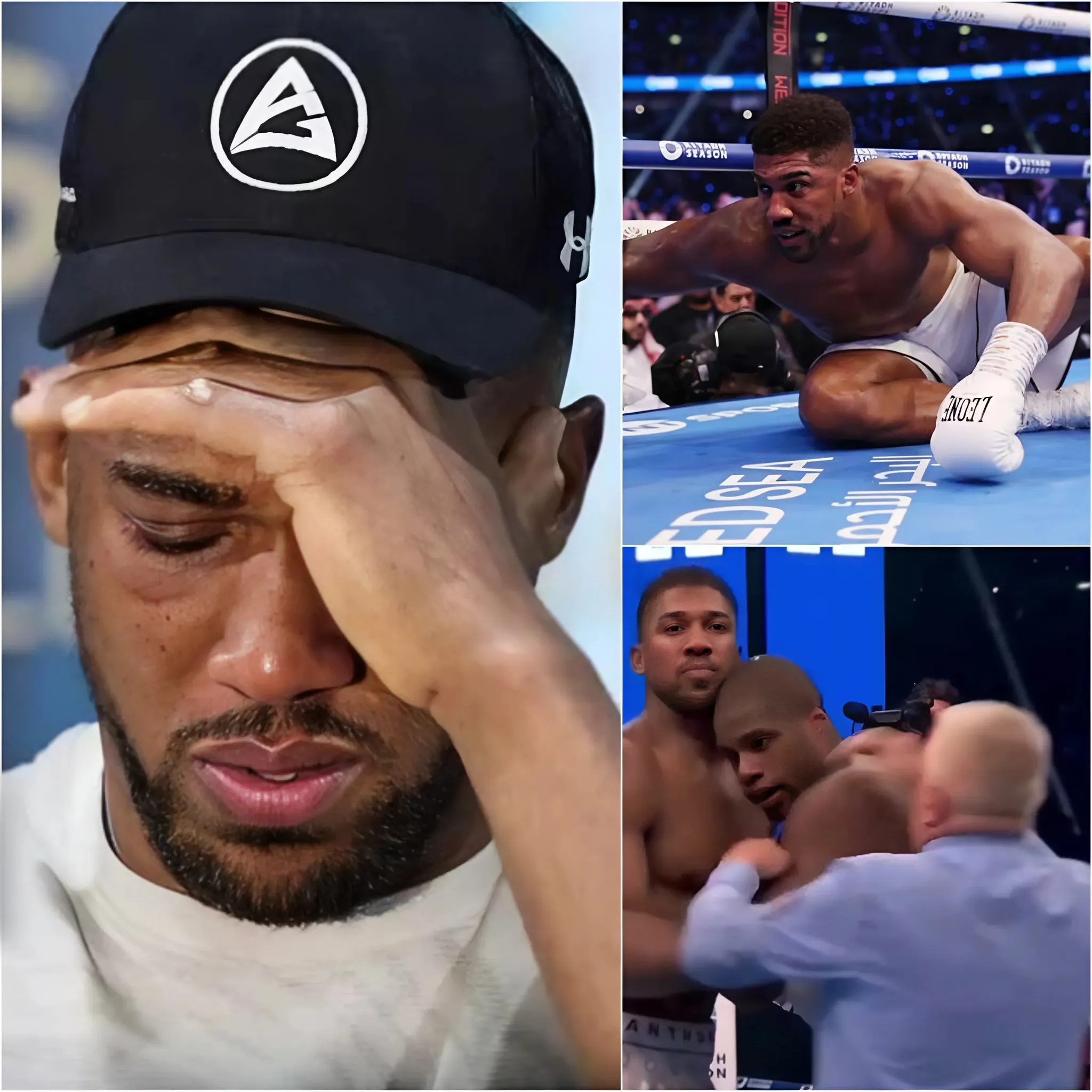 Cover Image for “ME ENGAÑARON” Anthony Joshua explica su suspensión del boxeo tras la derrota ante Daniel Dubois