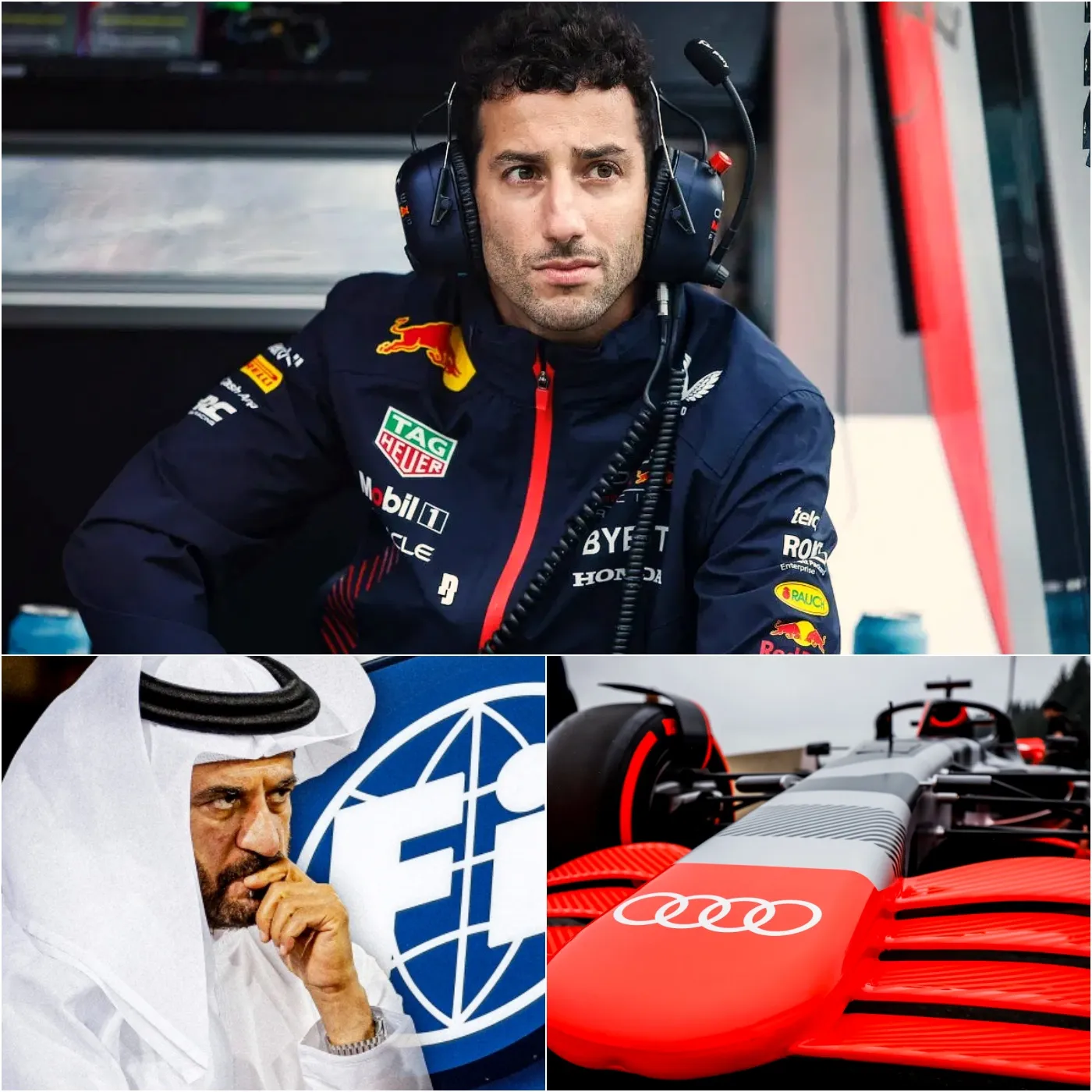 Cover Image for BREAKING F1 NEWS: 🔴Major Shock for Ricciardo as Audi Officially Announces New Driver Signing