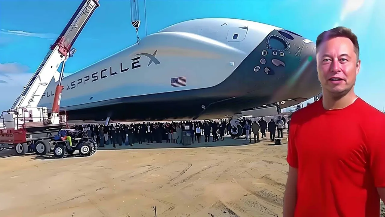 IT FINALLY HAPPENED! Elon Musk's Super Sonic Space Jet Revealed To Public!  - YouTube