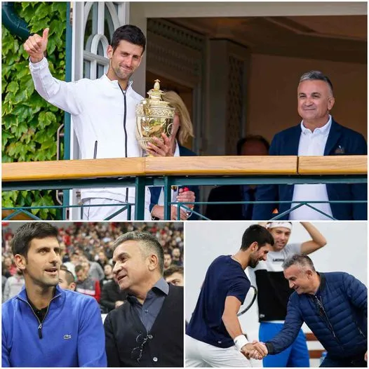 » Novak Djokovic And Father Srdjan Djokovic Share An Unforgettable Moment That Creates A Deep Connection And His Special Gift