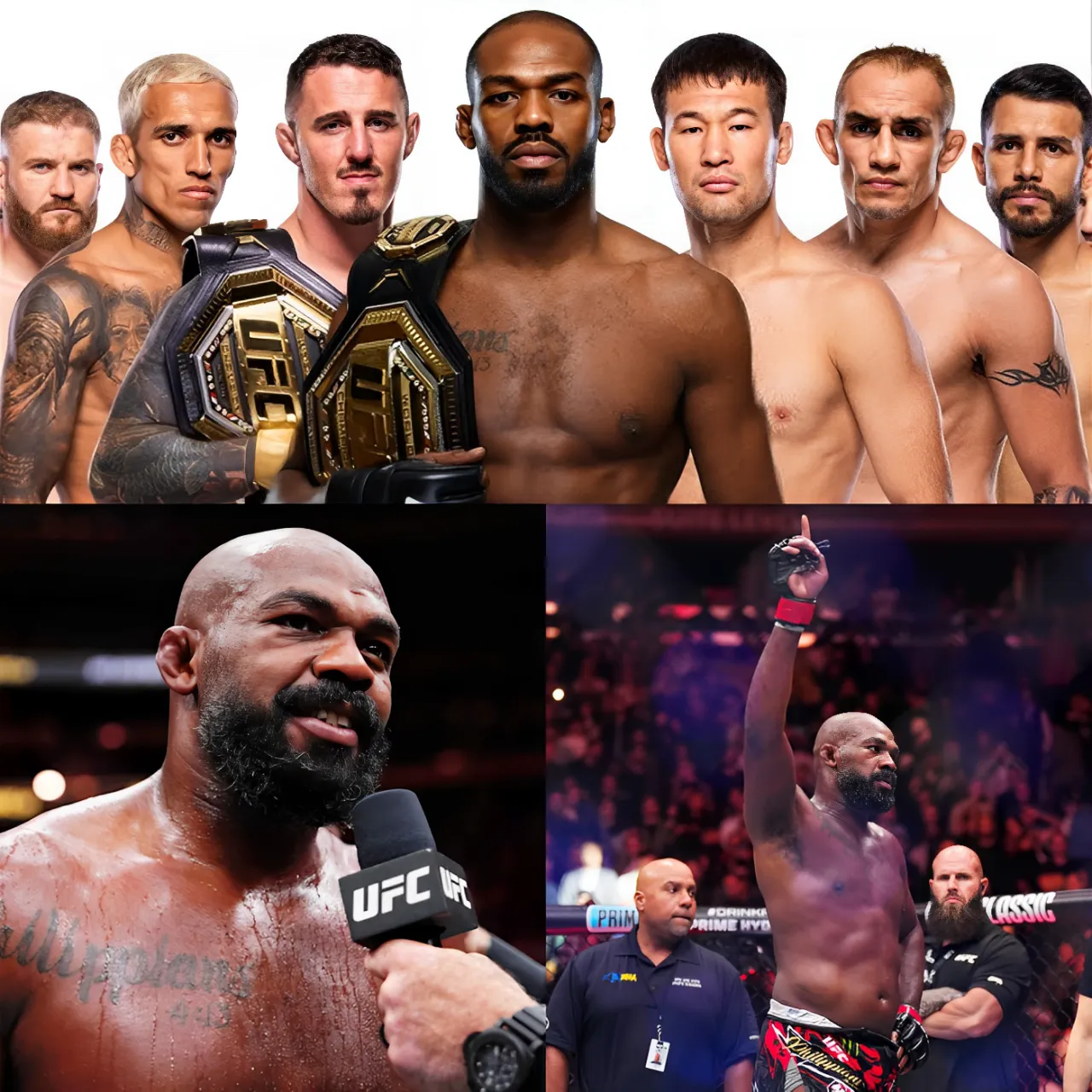 Cover Image for MMA Pound-for-Pound Rankings Shake-Up: Jon Jones Reclaims the Spotlight as No. 1