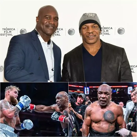 Cover Image for Evander Holyfield Resume Perfectamente La Actuación De Mike Tyson Contra Jake Paul En Solo 5 Palabras