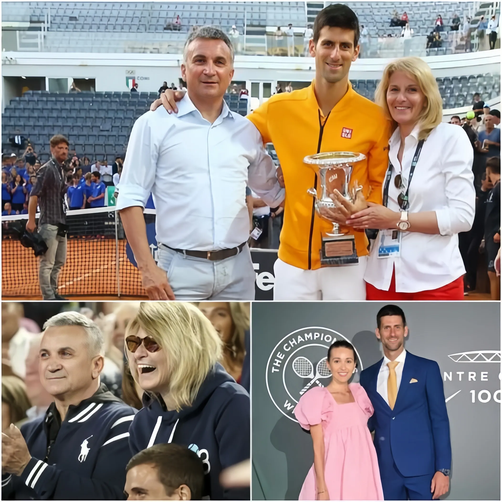 Cover Image for Novak Djokovic’s Parents Reacted Unpredictably To The News That Their Third Grandchild Was About To Be Born