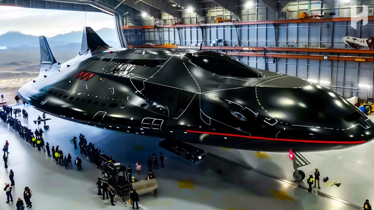 Elon Musk unveils his revolutionary anti-gravity fighter jet