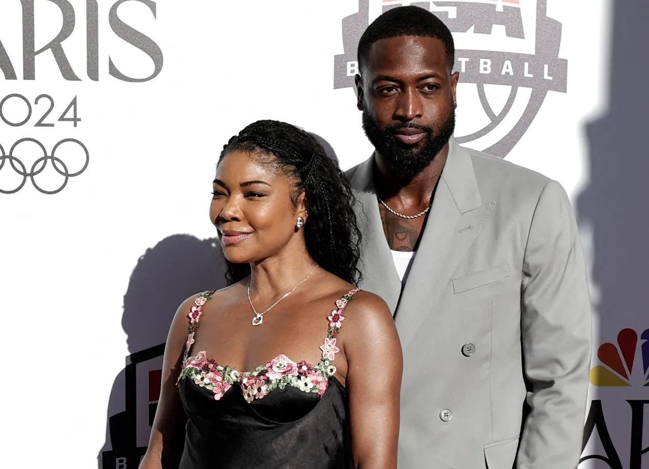 Gabrielle Union porte une robe nuisette à 100 $ aux Jeux olympiques de Paris 2024