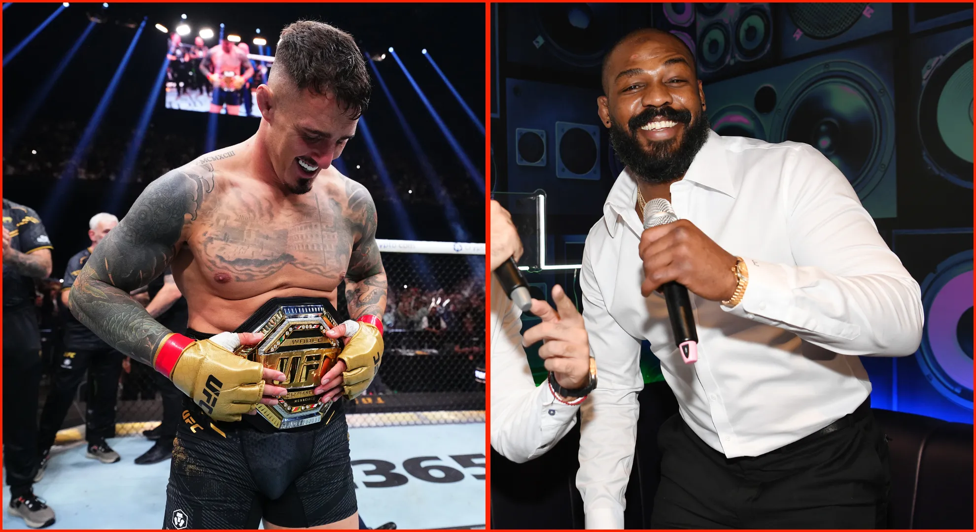 'I love it'… Jon Jones breaks his silence after Tom Aspinall KO sets up  title unification between the pair