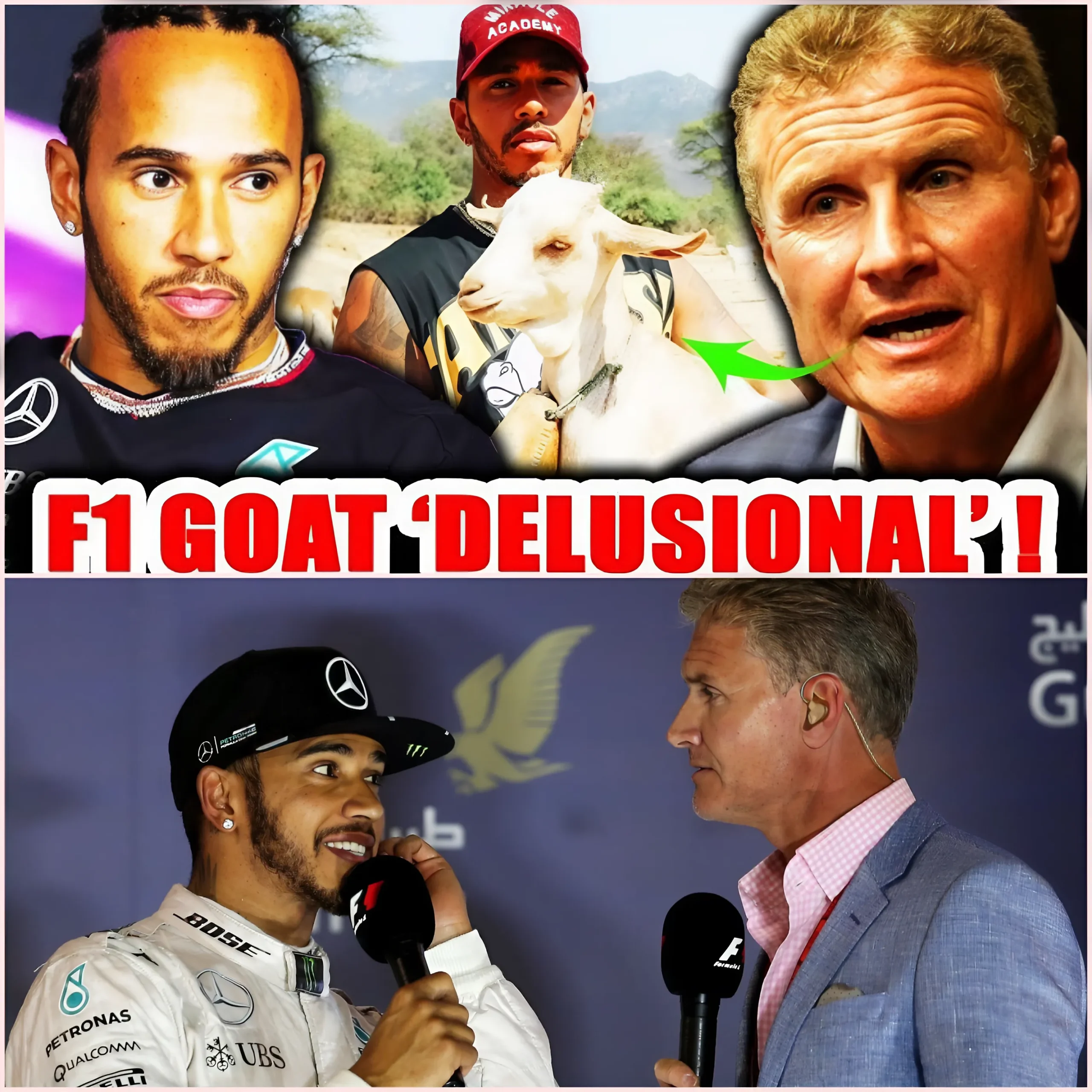 BREAKING NEWS David Coulthard MOCKS Lewis Hamilton after ‘DELUSIONAL