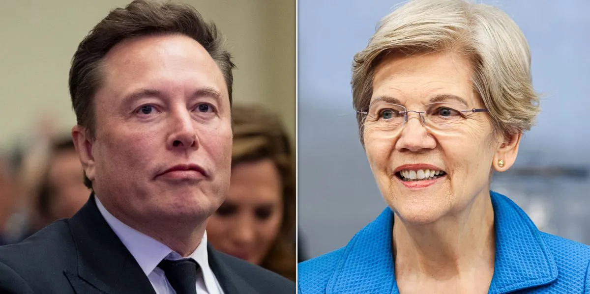 Elon Musk Posts Racist Images In Response To Elizabeth Warren's Call For Ethics  Standards