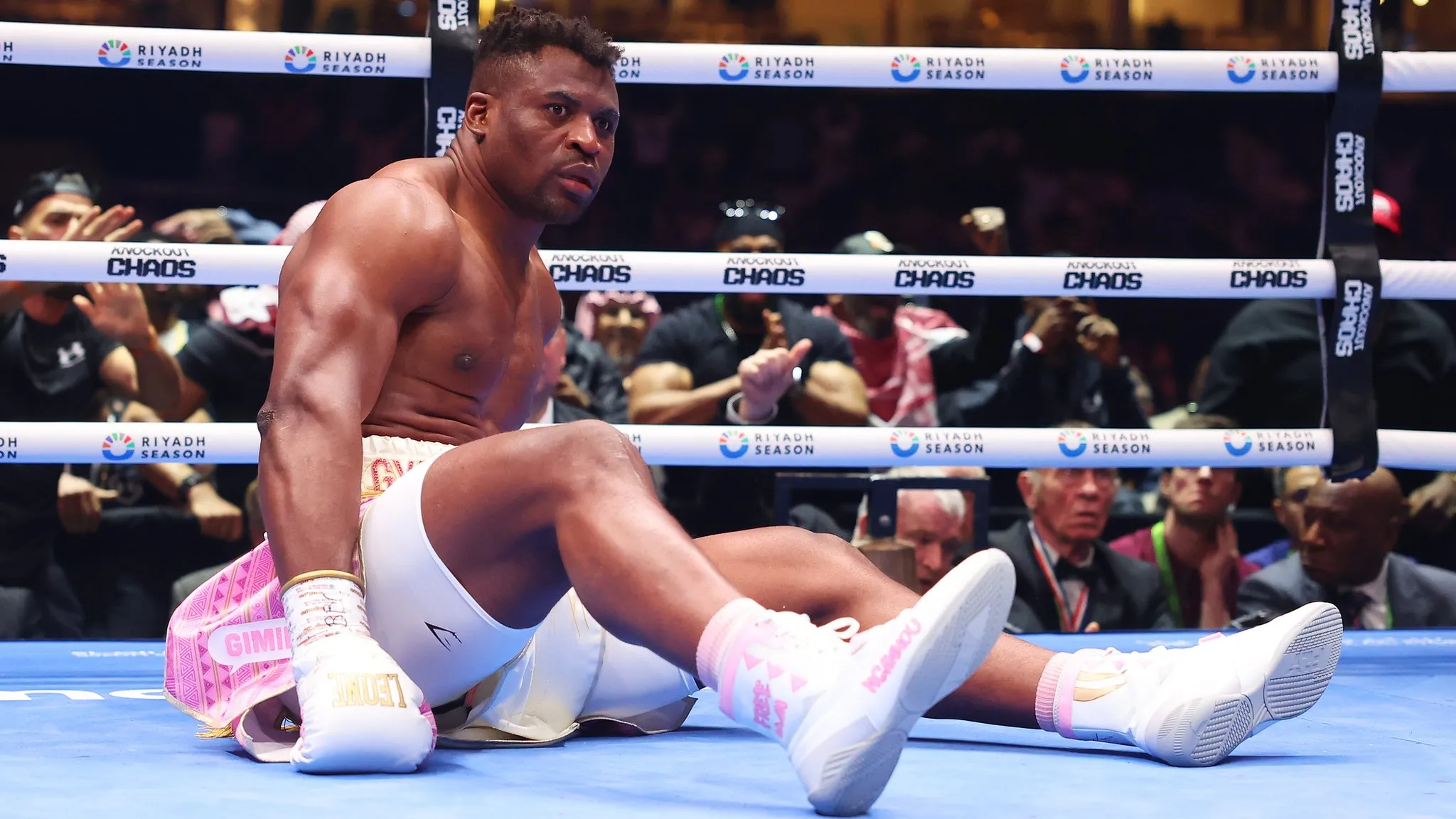 Francis Ngannou 'not done' with boxing despite heavy Anthony Joshua defeat - BBC Sport