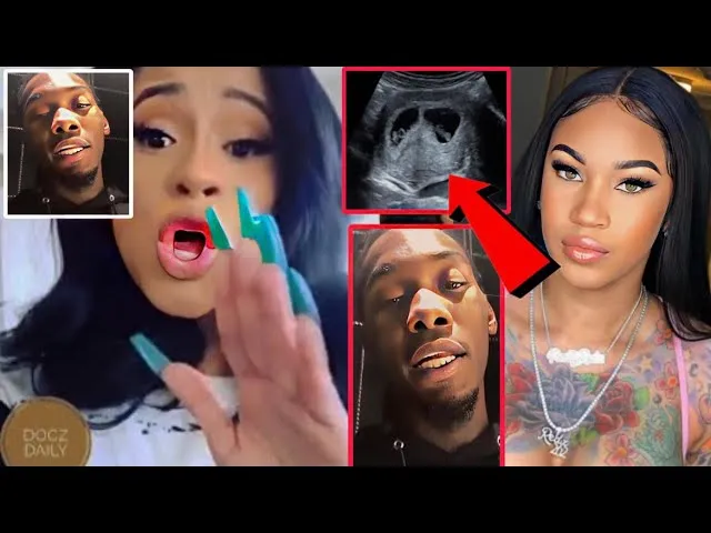 “AINT MY BABY” Cardi B SPEECHLESS After Offset Ex Pretty Redz EXPOSED  Everything, Offset RESPONDS