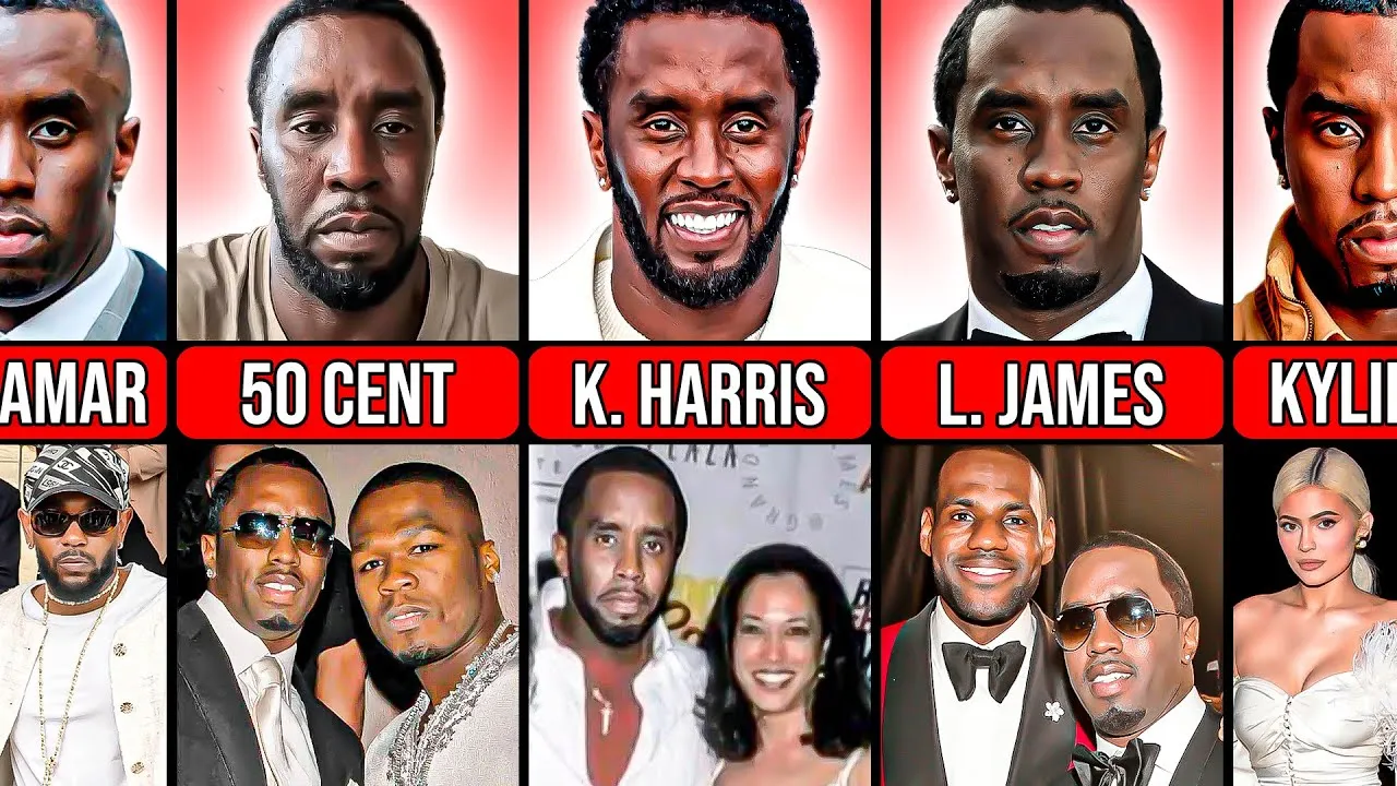 Lista de celebridades de 'Freak Offs' de P. Diddy (Parte 2) - YouTube