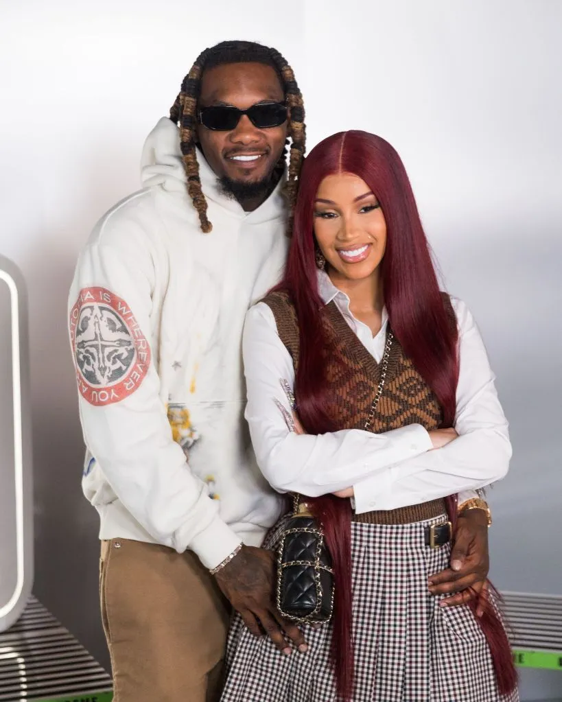 Offset and Cardi B in 2023.