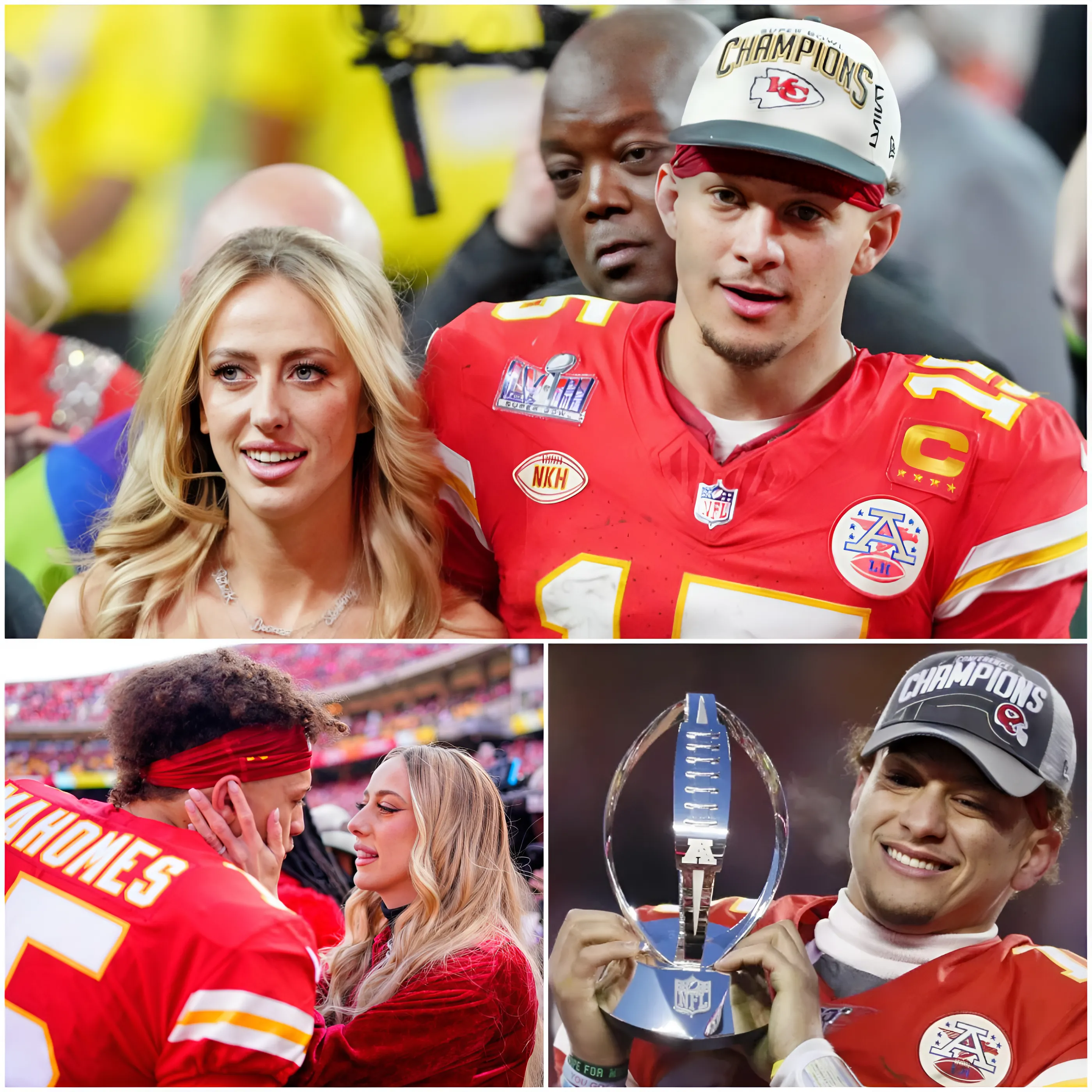 Patrick Mahomes’ heartwarming message to wife after Chiefs clinch AFC’s