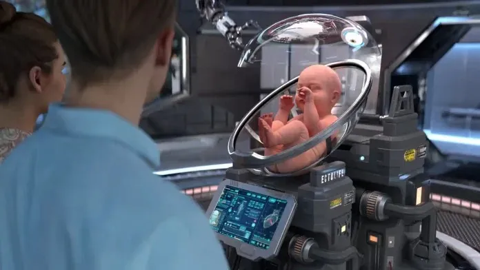 "A future without human pregnancy" Elon Musk creates pregnant robots that will revolutionize motherhood!