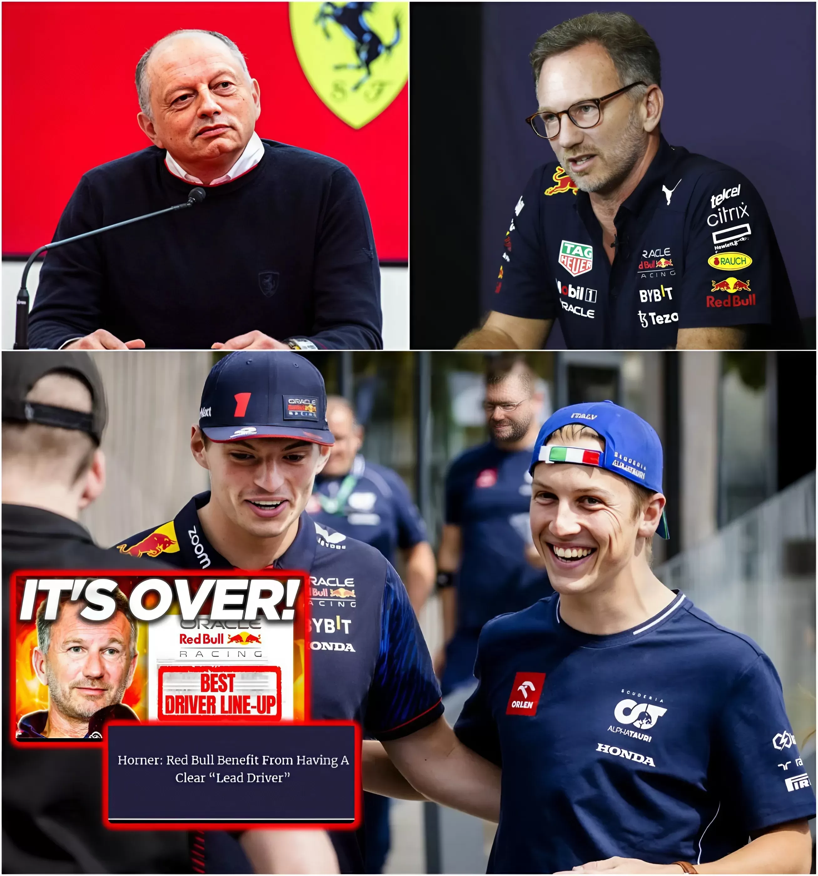 5 MINUTES AGO!! Horner JUST EMBARRASSED Ferrari’s Driver Lineup with a