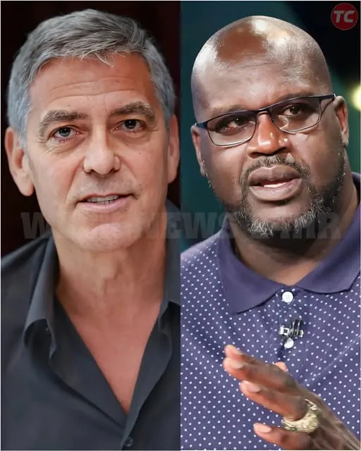 Cover Image for Breaking News: Shaquille O’Neal Kicks George Clooney Out of His Restaurant With Controversial Statement: ‘Progressive Ideologies Are Not Welcome Here’… see more below 💬👀