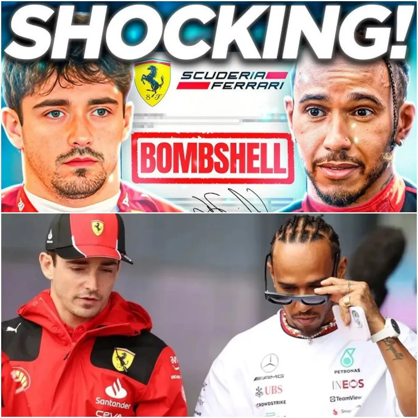 BREAKING NEWS!! Ferrari FACING MAJOR PROBLEMS Between Hamilton