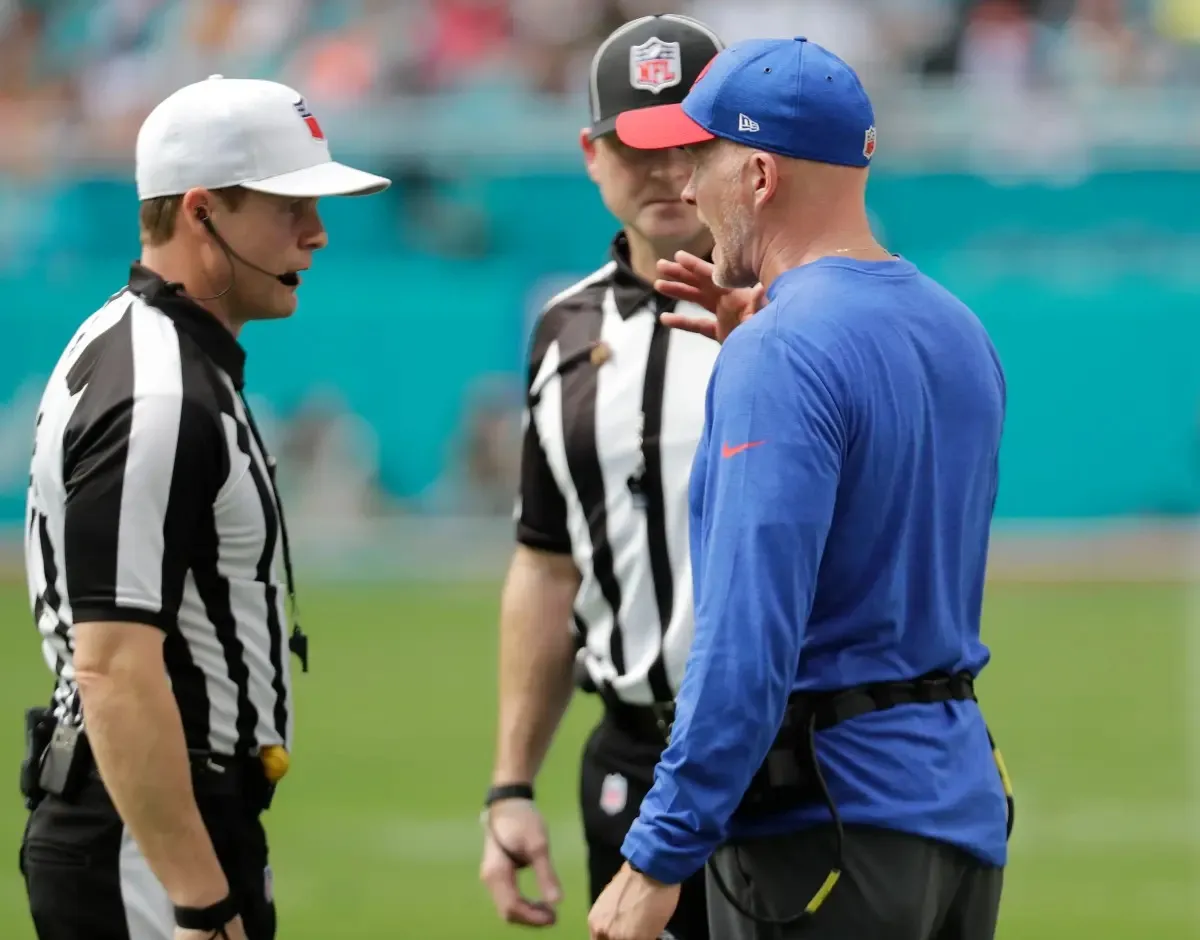 NFL BOMBSHELL: Four referees from Buffalo Bills vs Kansas City Chiefsgame were fired over the largest bribery scandal in NFL history. Buffalo fans are demanding a game replay, and here’s the NFL’s response.-kid