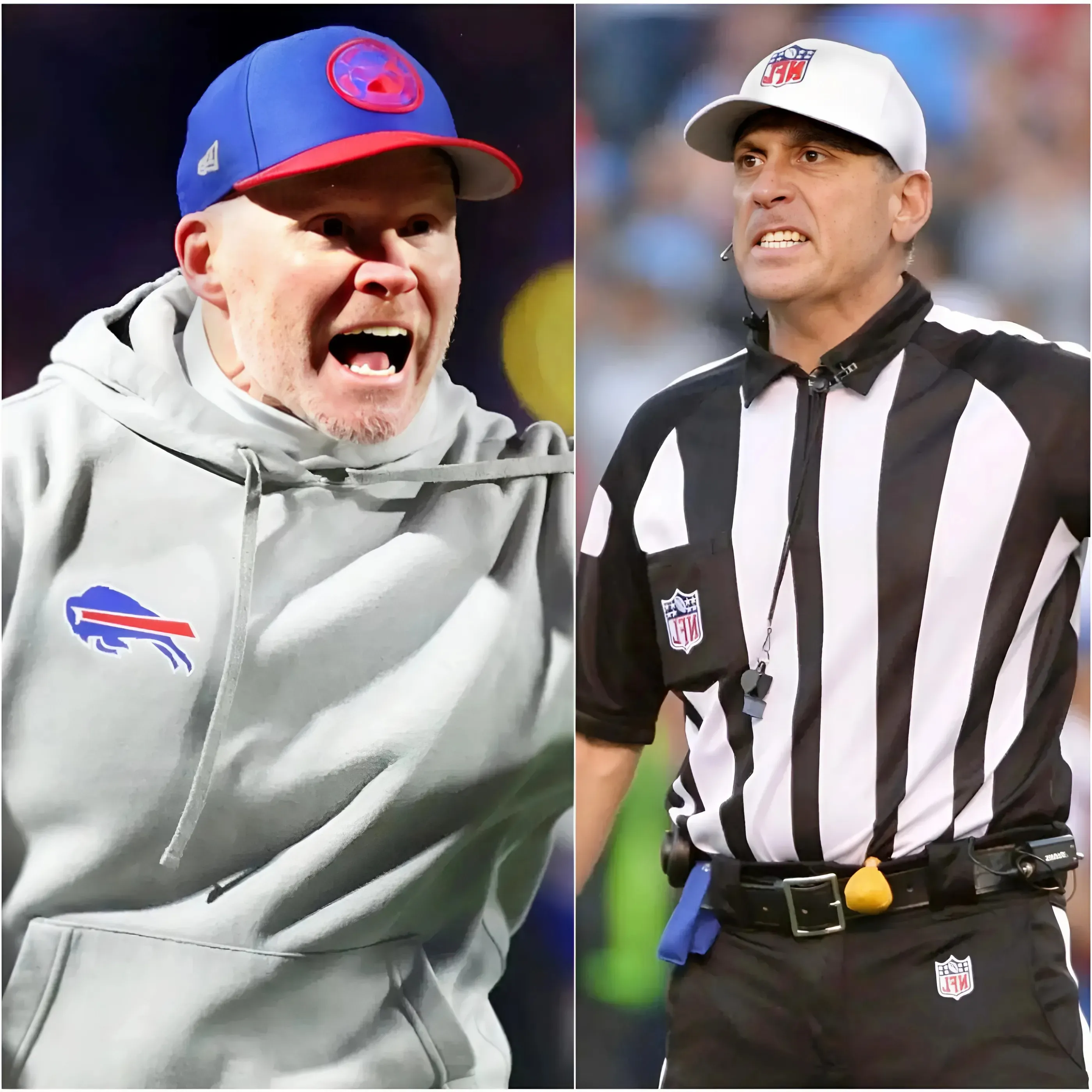 NFL BOMBSHELL: Four referees from Buffalo Bills vs Kansas City Chiefsgame were fired over the largest bribery scandal in NFL history. Buffalo fans are demanding a game replay, and here’s the NFL’s response.-kid