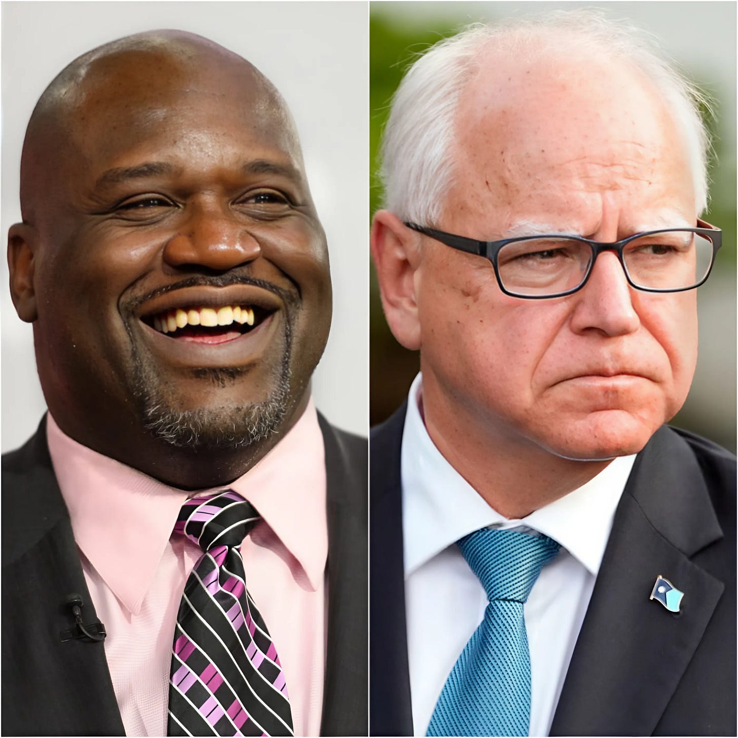 Shaq expulsa Tim Walz: "Não volte, você nos decepcionou!"