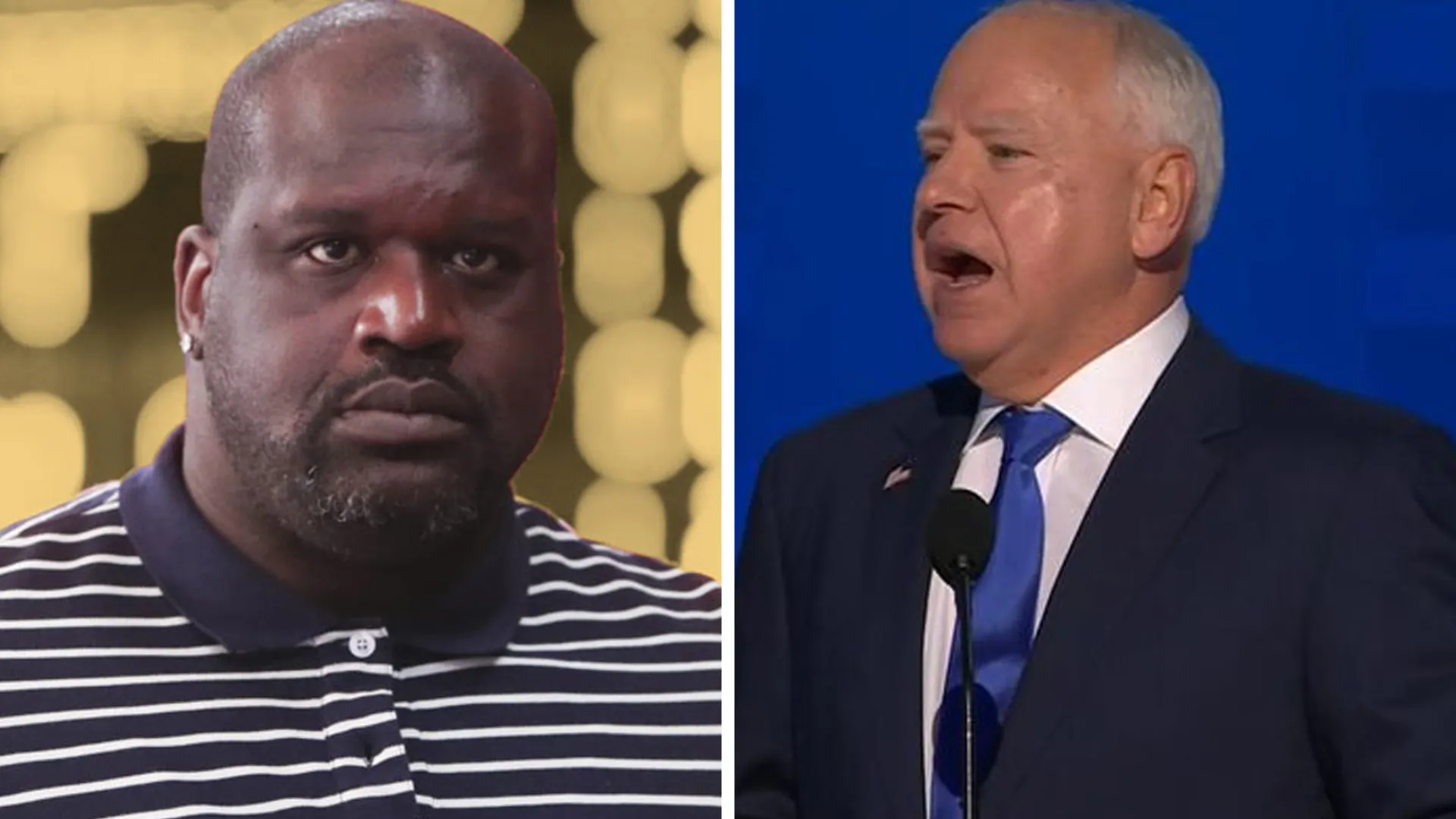 Tim Walz banido do restaurante Shaq: "Você não é mais bem-vindo, decepção total"