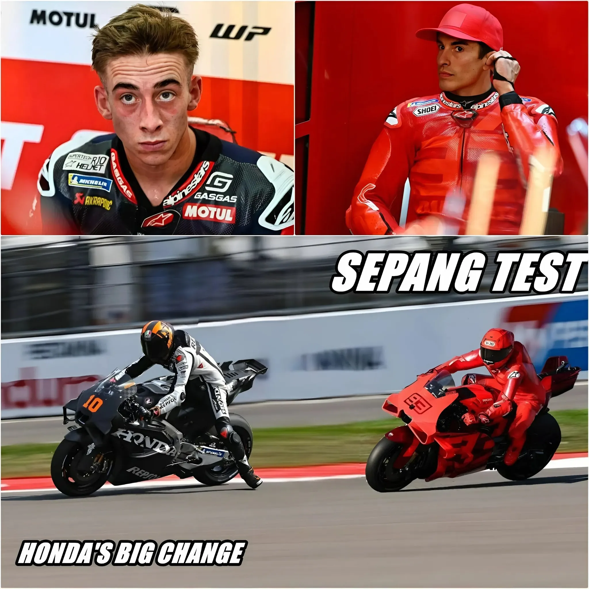 Cover Image for GRANDI NOVITÀ per Ducati e Honda ai Test di Sepang, KTM arrabbiata con i creditori, Novità MotoGP 2025