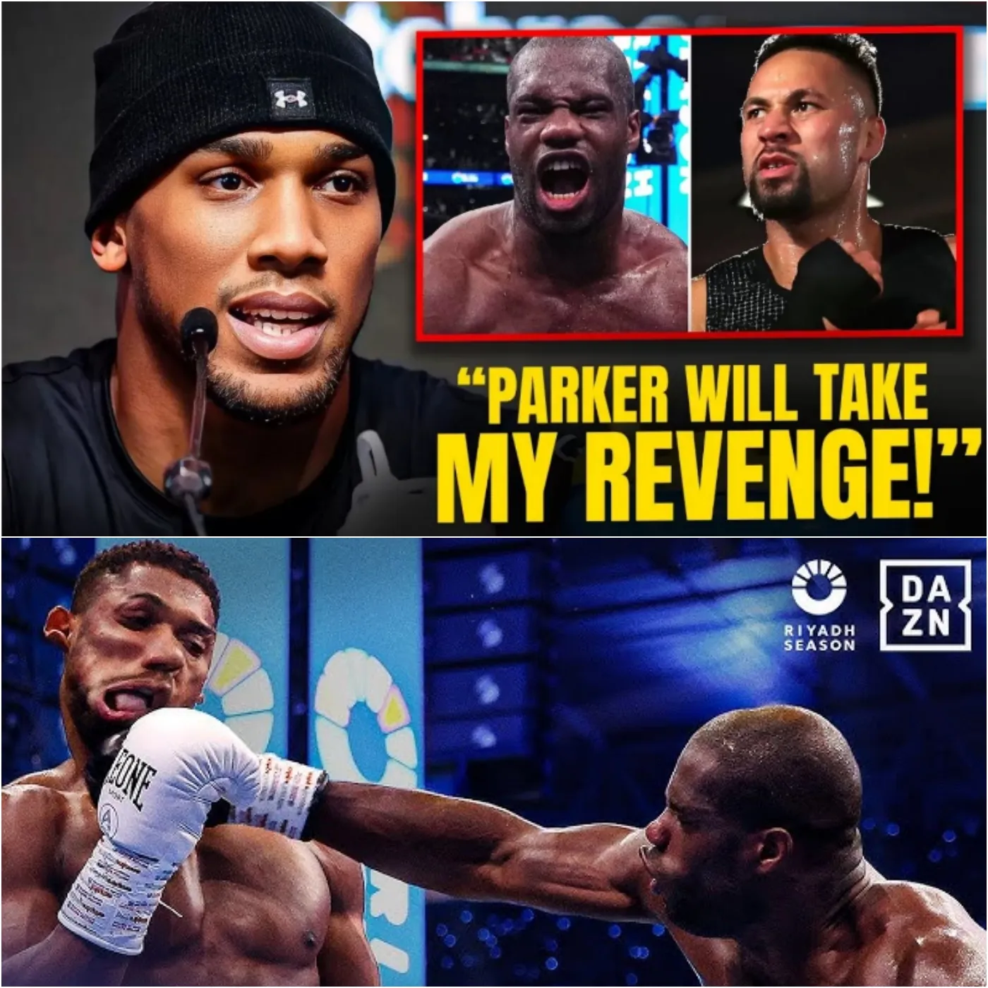 Cover Image for Shock Statement: Joshua Says Parker’s Lightning Fast Moves Will End Dubois’ Career!