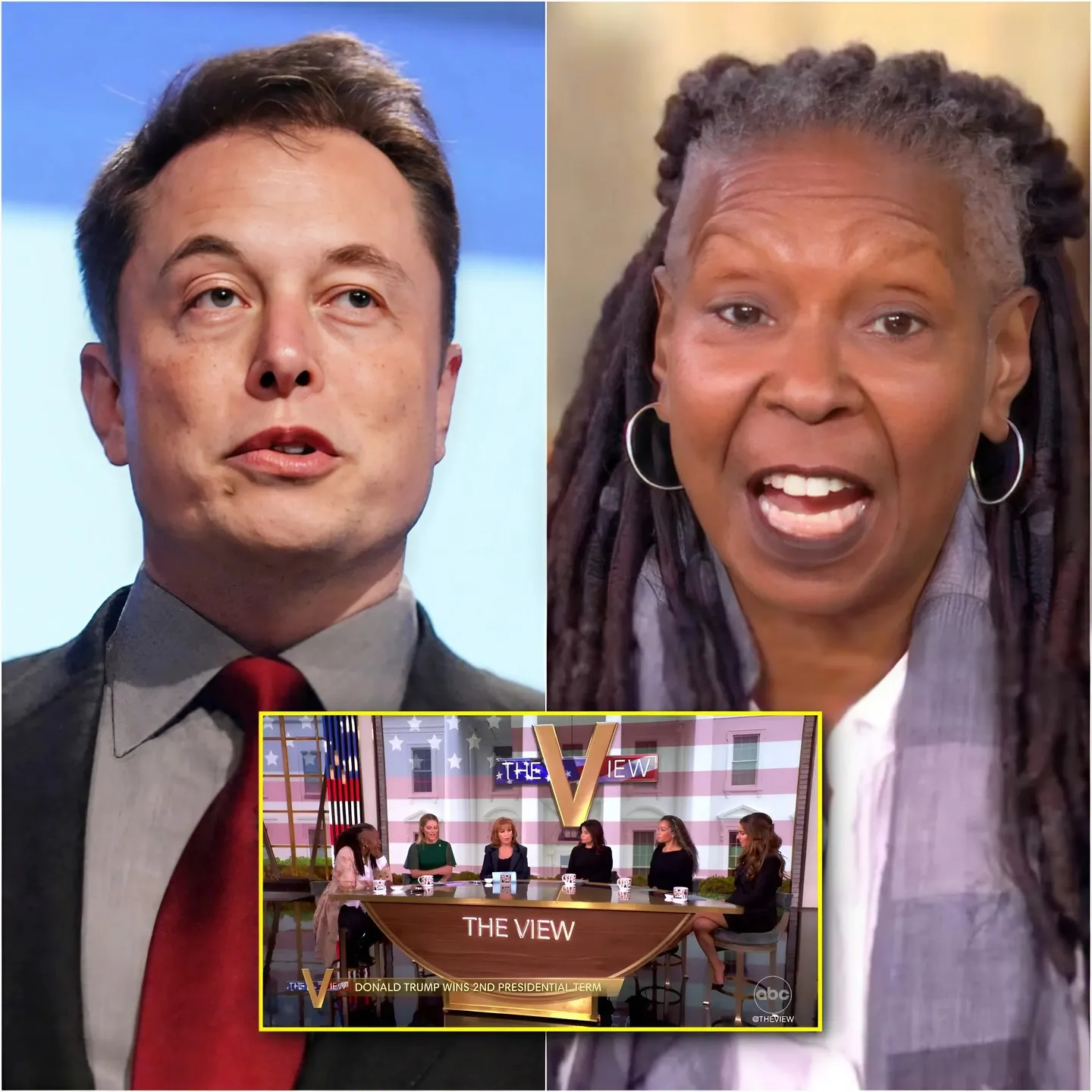 Cover Image for Elon Musk A Appelé Au Boycott De The View, Le Qualifiant De « Lieu De Rencontre Pour Femmes Stupides »