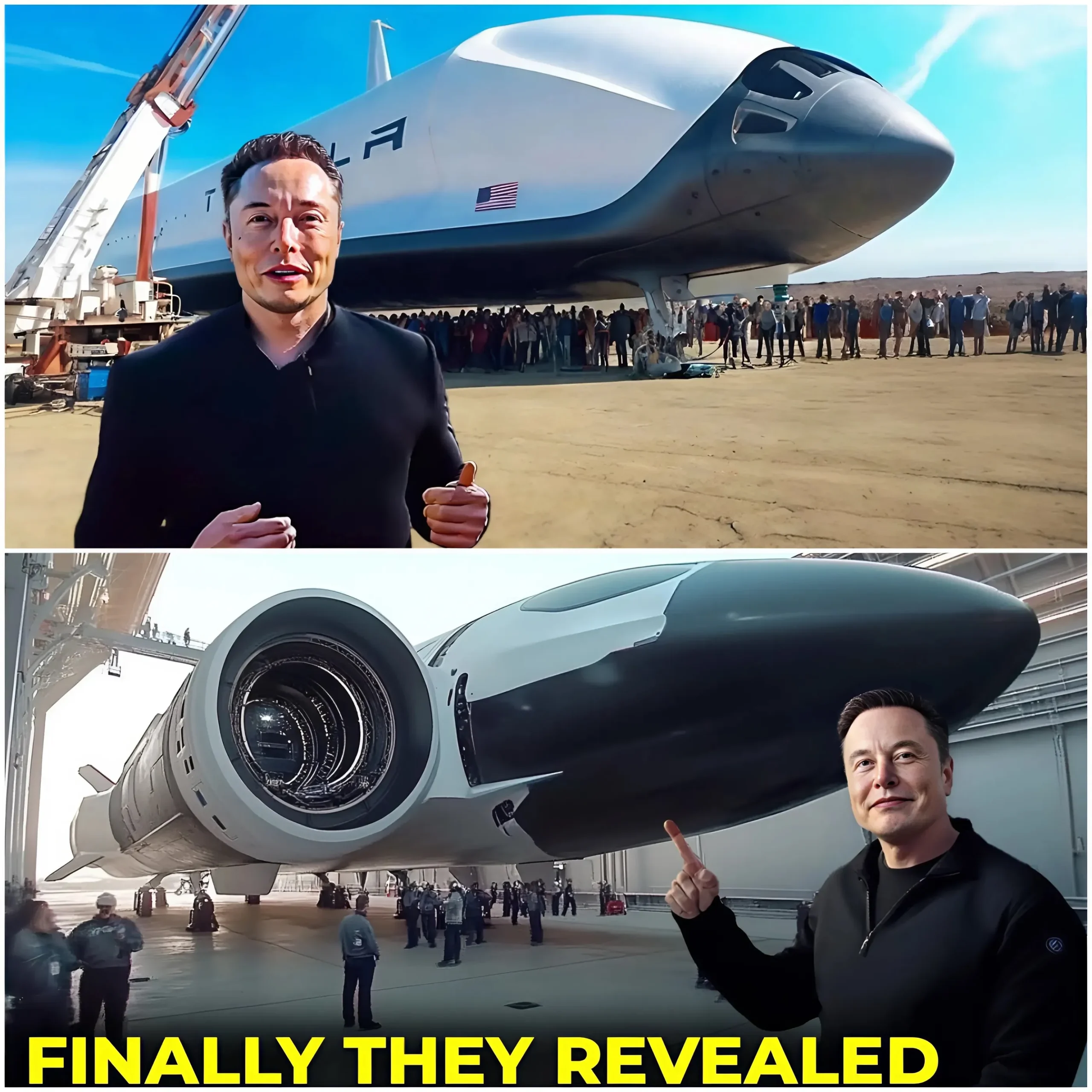 Cover Image for Hace 7 minutos: El jet supersónico de Elon Musk se desvela: ¡El futuro del vuelo está aquí!