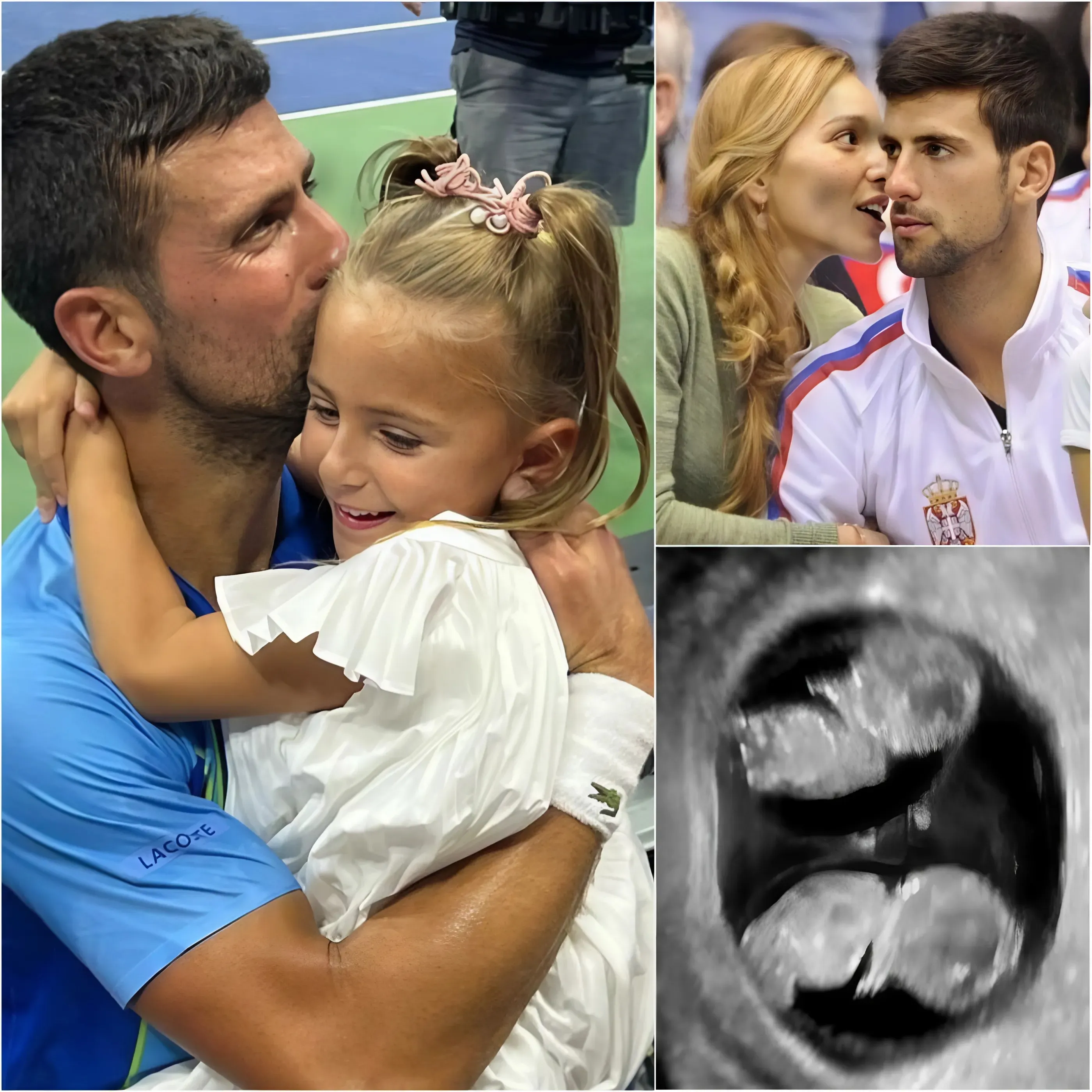 » “Captured Moment” – Novak Djokovic Breaks Down in Tears Upon Learning His Wife Is Pregnant with Twins During the 2025 Qatar Open Match