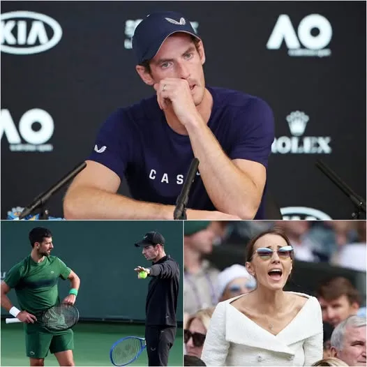 Cover Image for Impact à Indian Wells !! L’entraîneur de Djokovic, Andy Murray, a exprimé son indignation avec 11 mots “moqueurs” sur la défaite inacceptable de Djokovic à Indian Wells, et la vérité derrière cela a été révélée par Jelena Djokovic, sa femme, provoquant une énorme controverse !!!