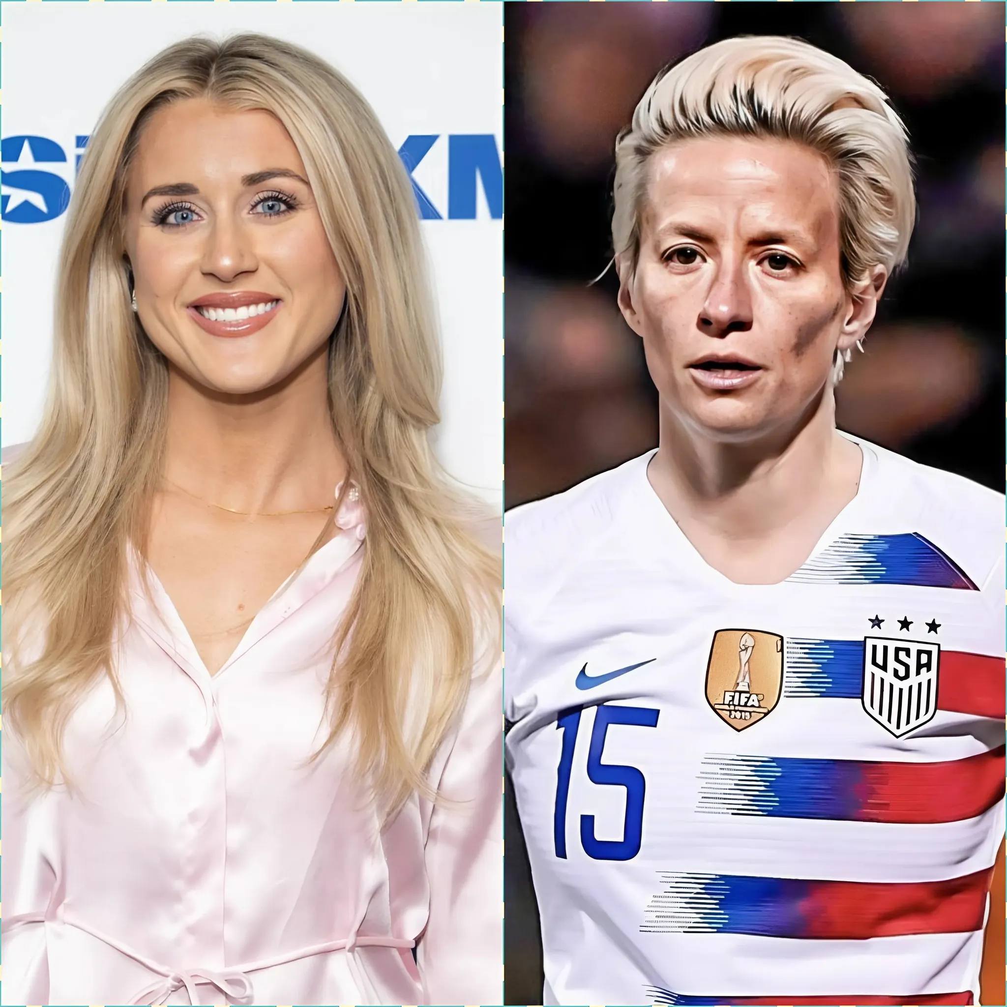 Cover Image for HOT NEWS! Riley Gaines beat out Megan Rapinoe to win the coveted “Woman of the Year” award—A major breakthrough!