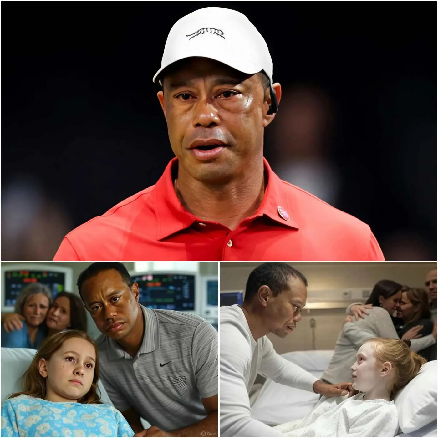 Cover Image for Girl With Cancer Has One Last Wish – Tiger Woods’ Unbelievable Reaction And Actions Bring Her Family And Those Praying For Her To Tears!