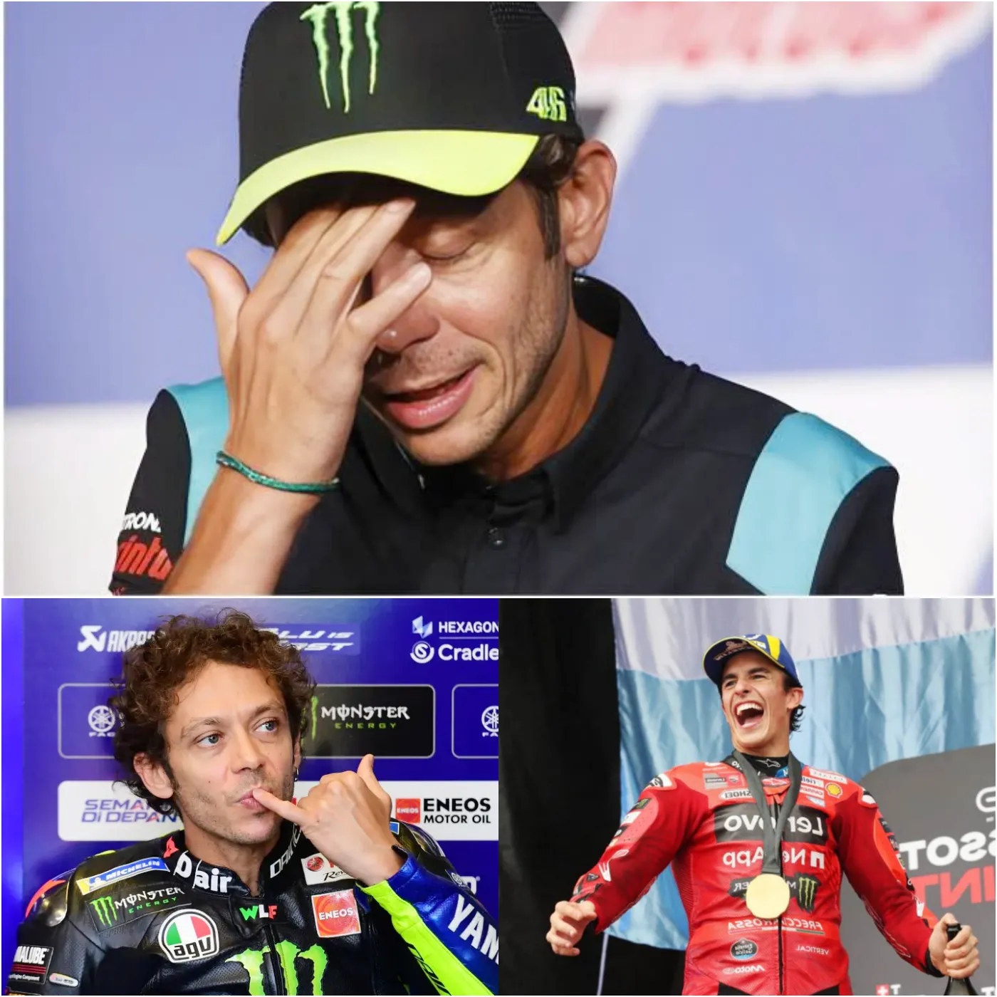Cover Image for FIM IMPORRÀ UNA SANZIONE PESANTE CON UNA MULTA SHOCK QUANDO VALENTINO ROSSI HA USATO PAROLE OFFENSIVE CONTRO I PILOTI SPAGNOLI AL GP, SCATENANDO UNA RIVOLTA.