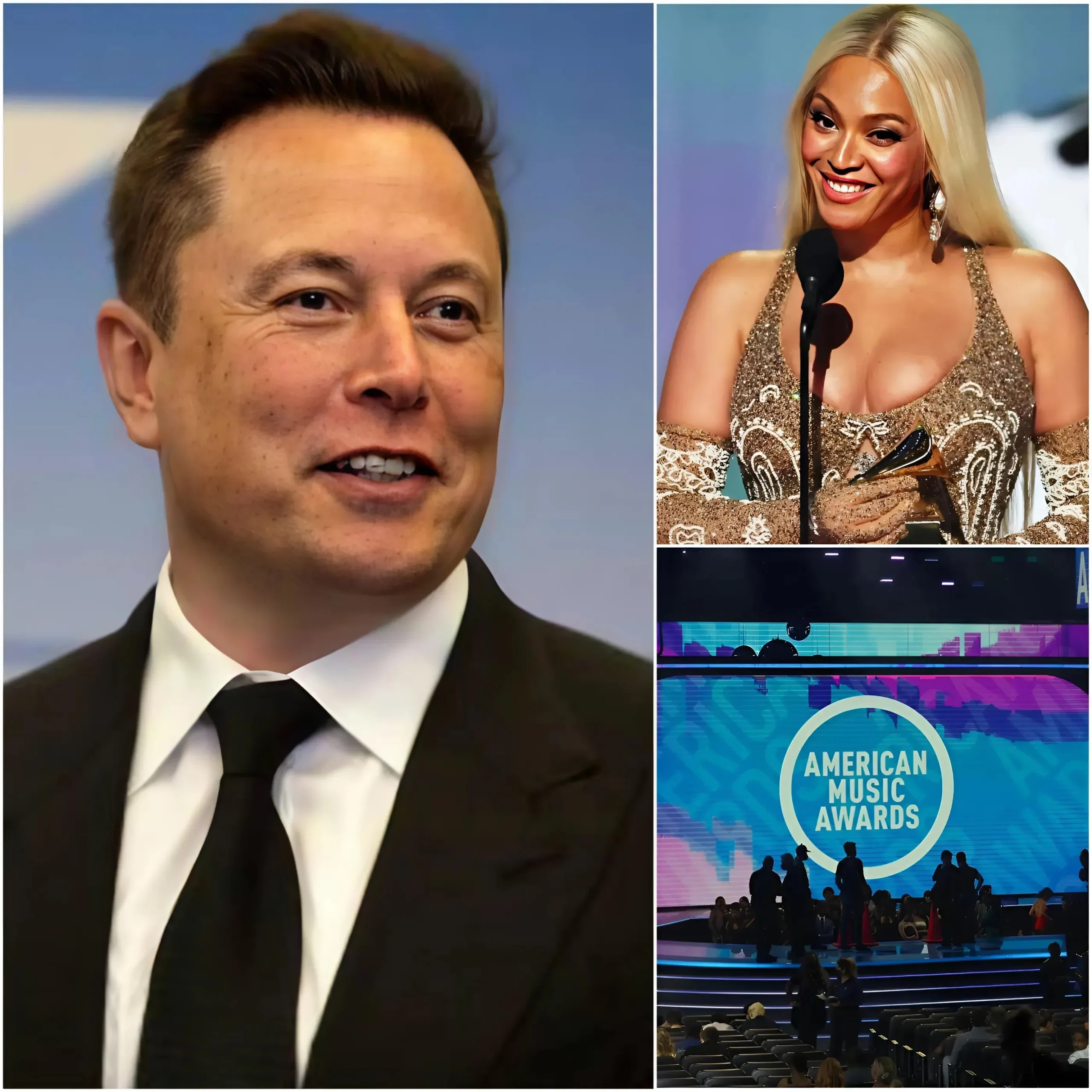 Cover Image for Beyoncé fue retirada de todas las nominaciones en los American Music Awards después de que Elon Musk hablara y expusiera toda la verdad sobre ella y Jay-Z. “Ellos manipulan todo.”