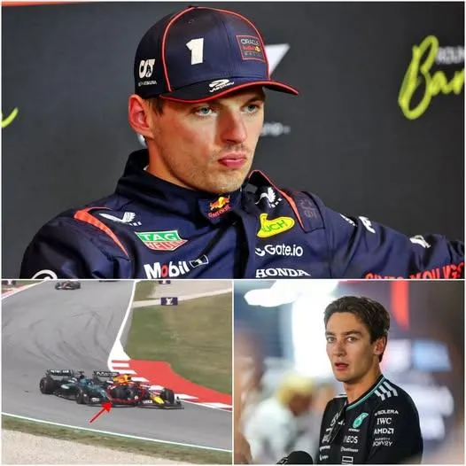 Cover Image for George Russell spills on Verstappen’s 9-word tantrum that shocked fans and the wild antics of the Spanish GP