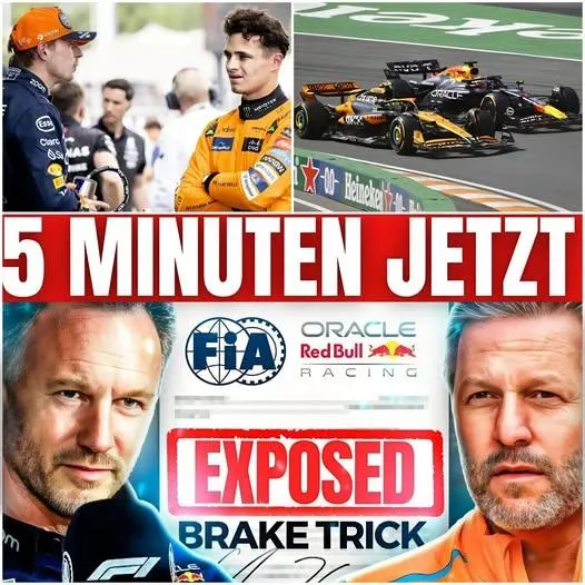 Cover Image for PATLAYICI HABER: FIA, Red Bull’un iddialarına göre McLaren için YASADIŞI ARAÇ AVANTAJINI DOĞRULADI!