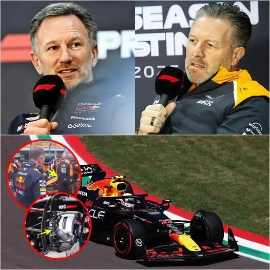 Cover Image for BREAKING: Zak Brown ALLEGES Red Bull STOLE Secret Braking System from MCL 39 – FIA Takes Immediate Action