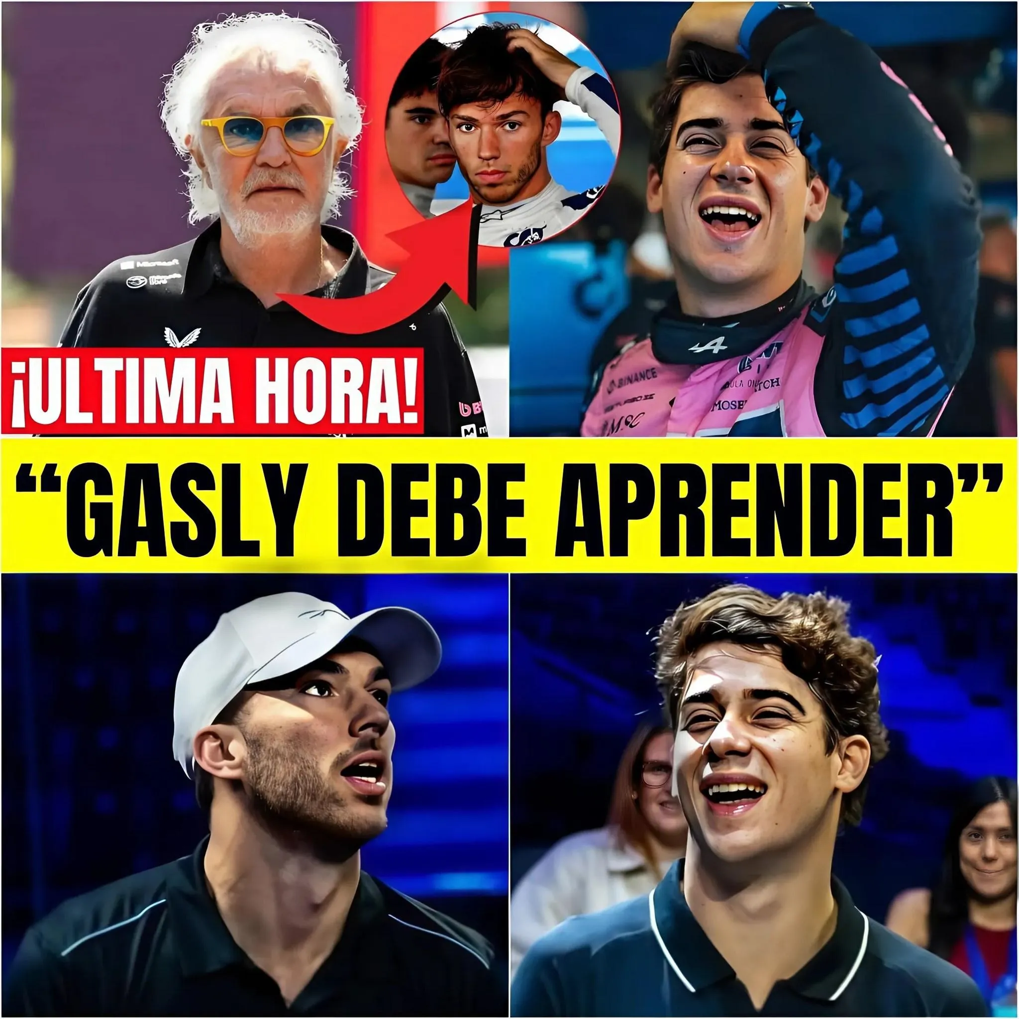 Cover Image for ¡Declaración contundente sacude al equipo Alpine F1! Briatore valora a Colapinto por encima de Gasly y da razones que hacen asentir a todos.