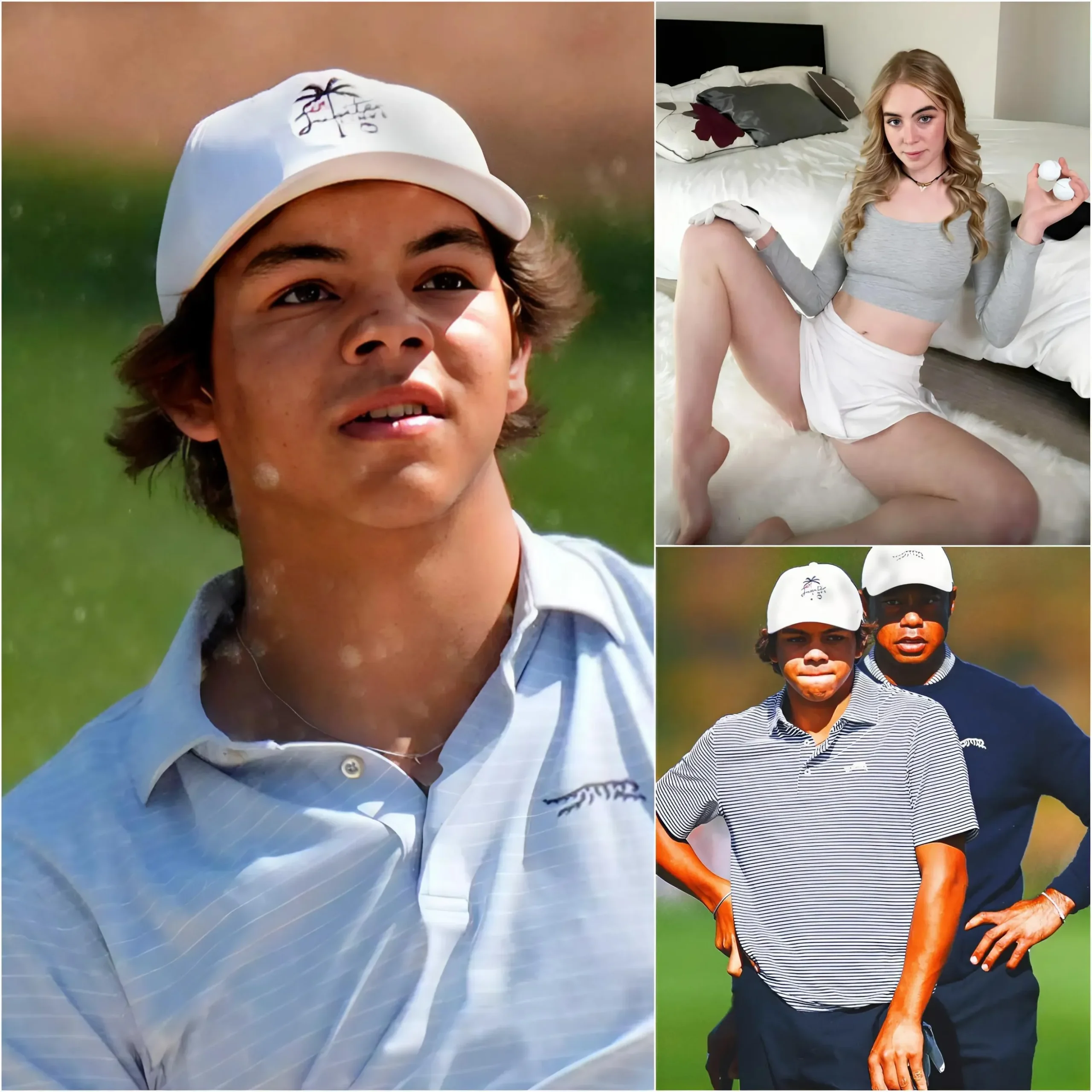 Cover Image for 5 Minutes Ago: Charlie Woods Spoke Out About His Controversial Rumored Girlfriend.