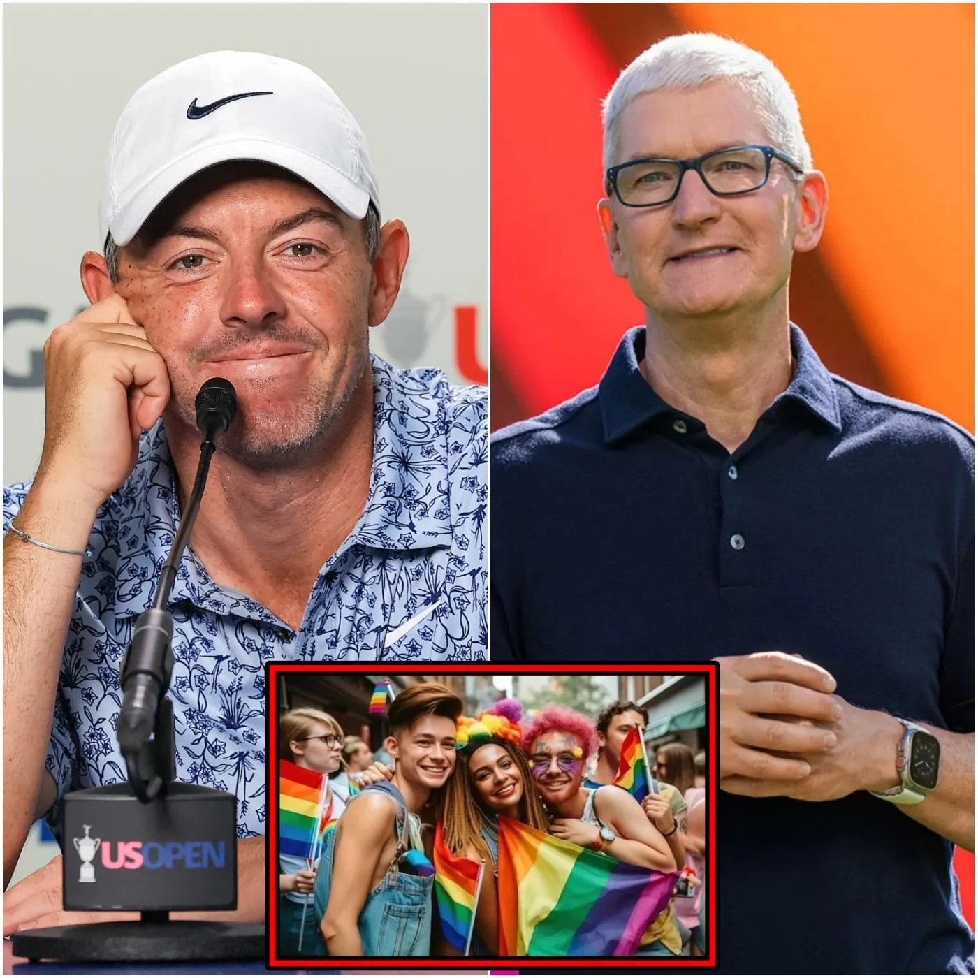 Cover Image for HOT NEWS!! Famous LGBT billionaire Tim Cook has reportedly offered golf star Rory McIlroy a $199 million deal — on the condition that he publicly appears in an advertisement supporting the LGBT community at every event he competes in. In response, Rory sent back just one sentence that left the entire sports world speechless…