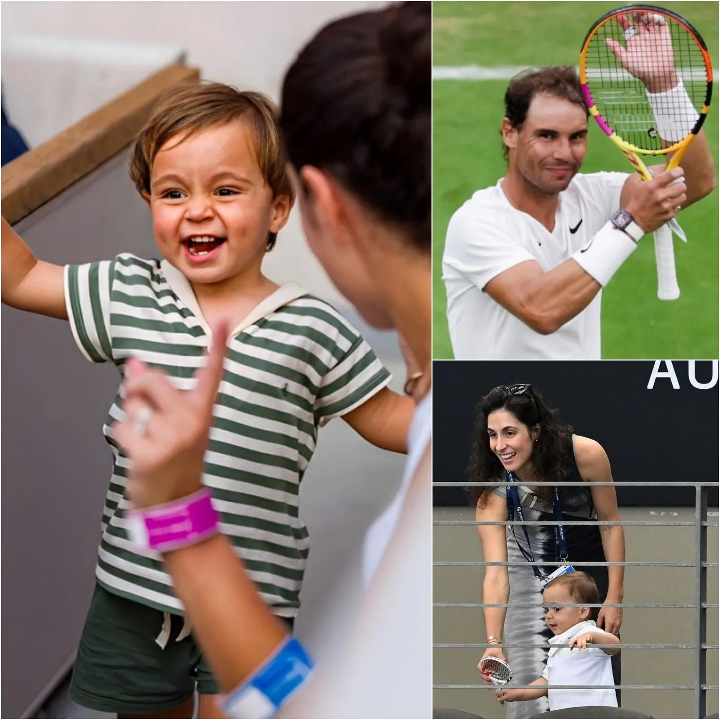Cover Image for TEARS OF LOVE: Rafael Nadal SOBS as His Wife Brings Their Son for a HEARTWARMING Surprise on His FINAL Tour – Fans Were Moved to TEARS.