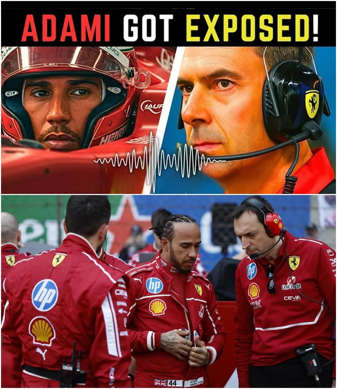 Cover Image for Lewis Hamilton Breaks His Silence: Reveals Surprising Inside Story About His Future Ferrari Engineer and the Shocking Truth Behind Their F1 Connection!