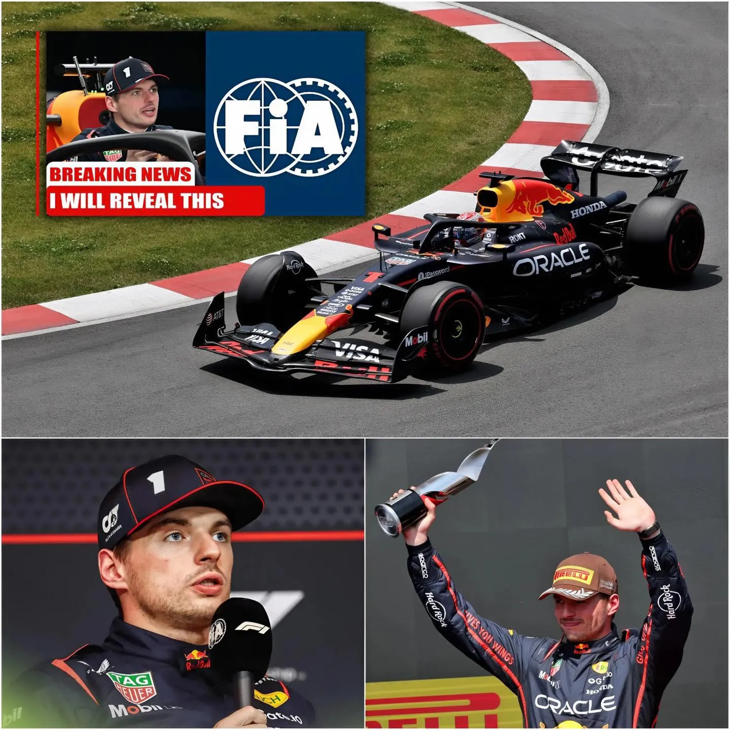 Cover Image for “IT’S TIME TO DO THE RIGHT THING” Verstappen sends a message of hope to Dutch fans ahead of the Austrian Grand Prix.