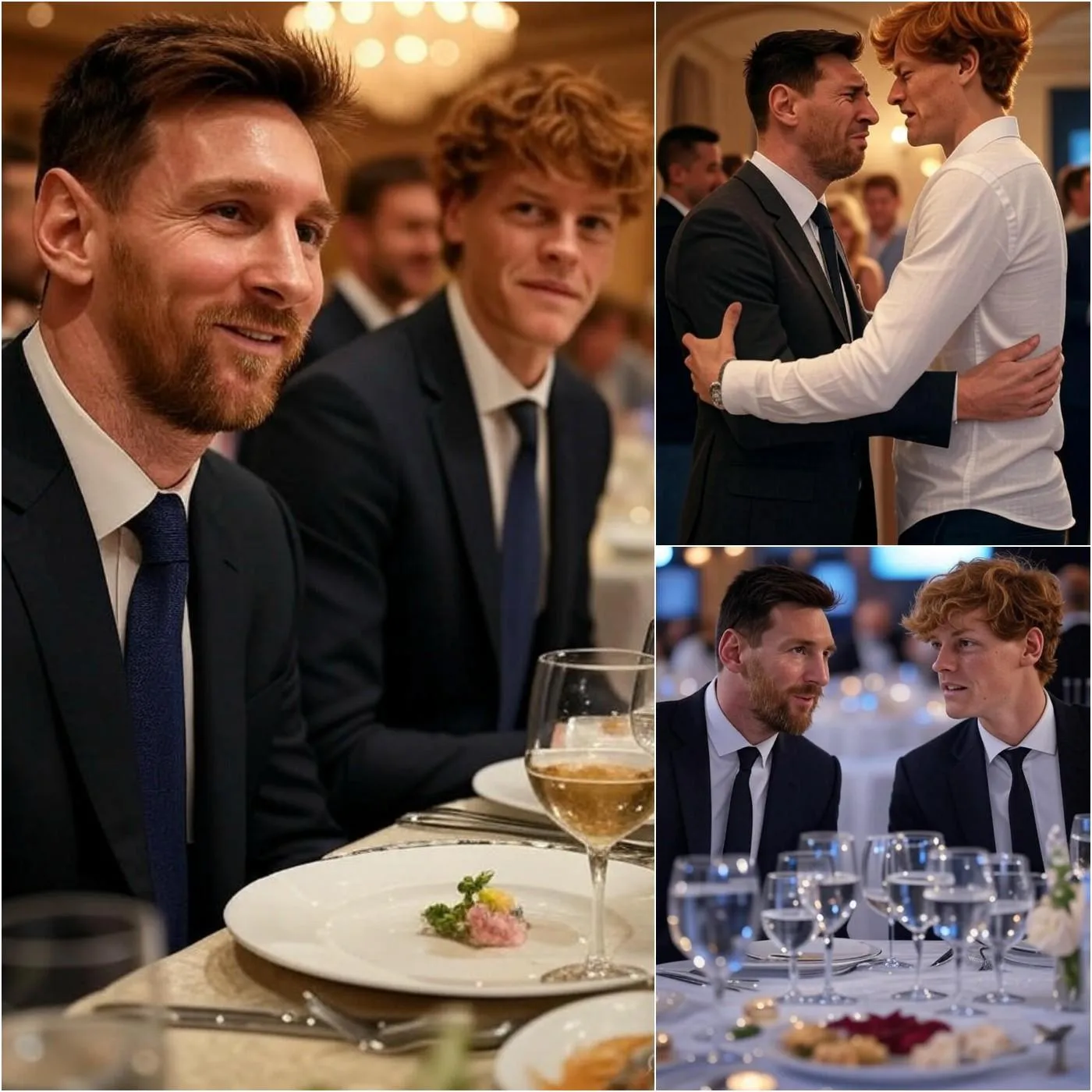 Cover Image for Messi a déclenché une tempête médiatique en Italie et le monde du tennis a été stupéfait par un message émouvant de 11 mots adressé à Jannik Sinner lors de la fête qui lui avait été réservée après sa défaite à Roland-Garros. La réaction émouvante de Sinner a laissé les fans en larmes : « Personne ne m’a jamais traité comme ça. » LIRE LA SUITE 👇👇👇