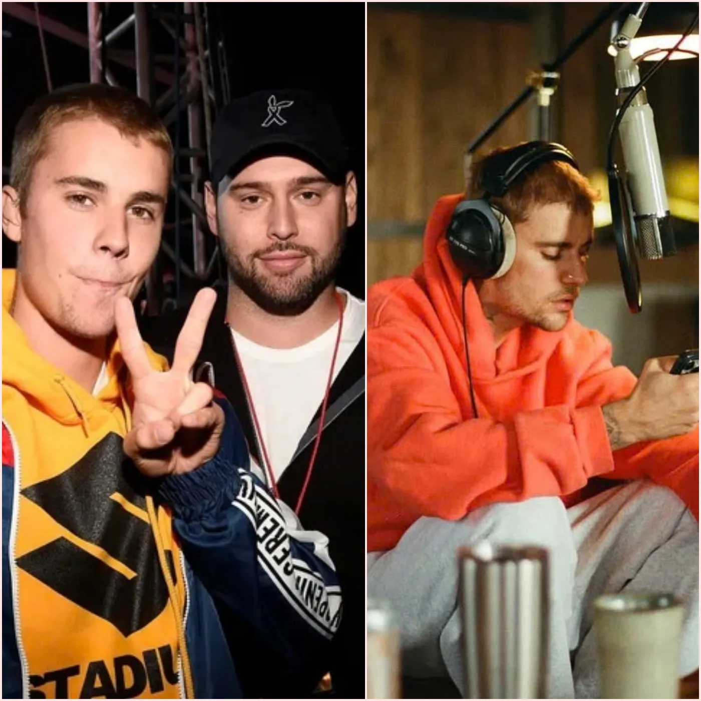 Cover Image for Justin Bieber Lotea Drama de Millones: Acusado de Deberle a Scooter Braun, ¿Una Relación Rota que se Transformó en Odio Irreversible?