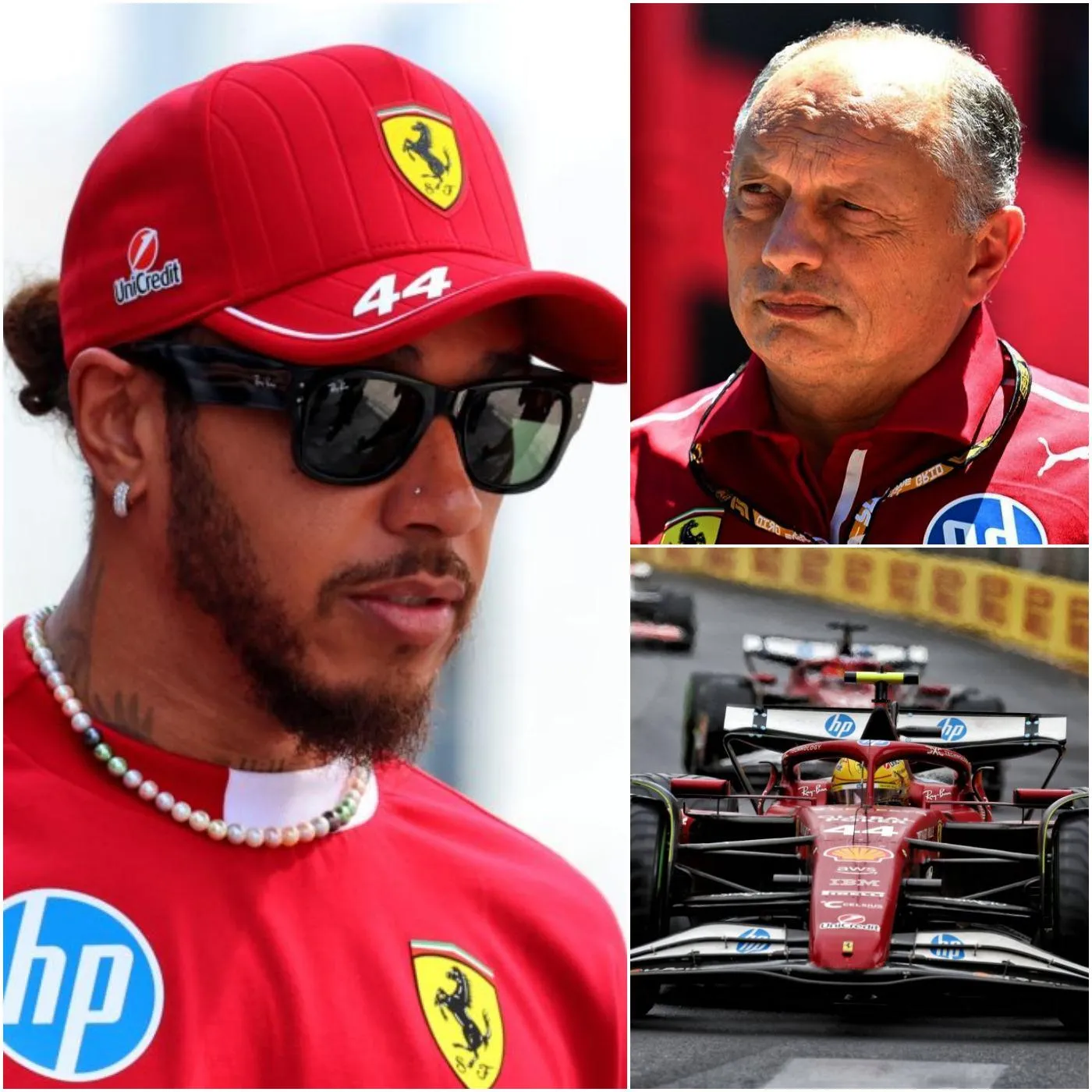Cover Image for Lewis Hamilton Lascia Sbalorditi gli Insiders della Ferrari con una Dichiarazione ‘Sconvolgente’.