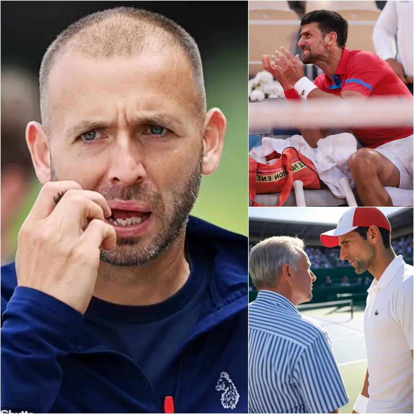 Cover Image for Hace 3 minutos: Dan Evans ha presentado pruebas que podrían amenazar a Novak Djokovic debido a acusaciones de trampa en Wimbledon. “Lo vi hablar con el árbitro y darle algo…”